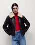 Marks & Spencer "Faux Leather Aviator Jacket"